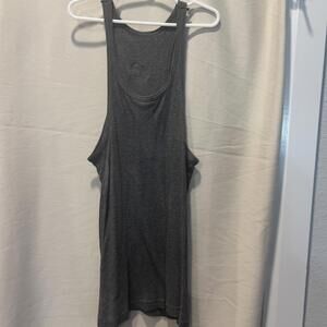 Dollar Women's Grey Jersey Tank Top Size Small